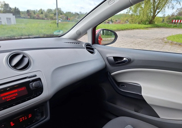 Seat Ibiza cena 15999 przebieg: 169700, rok produkcji 2009 z Elbląg małe 667
